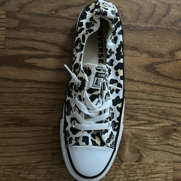 Leopard no tie converse - Picture 5 of 6